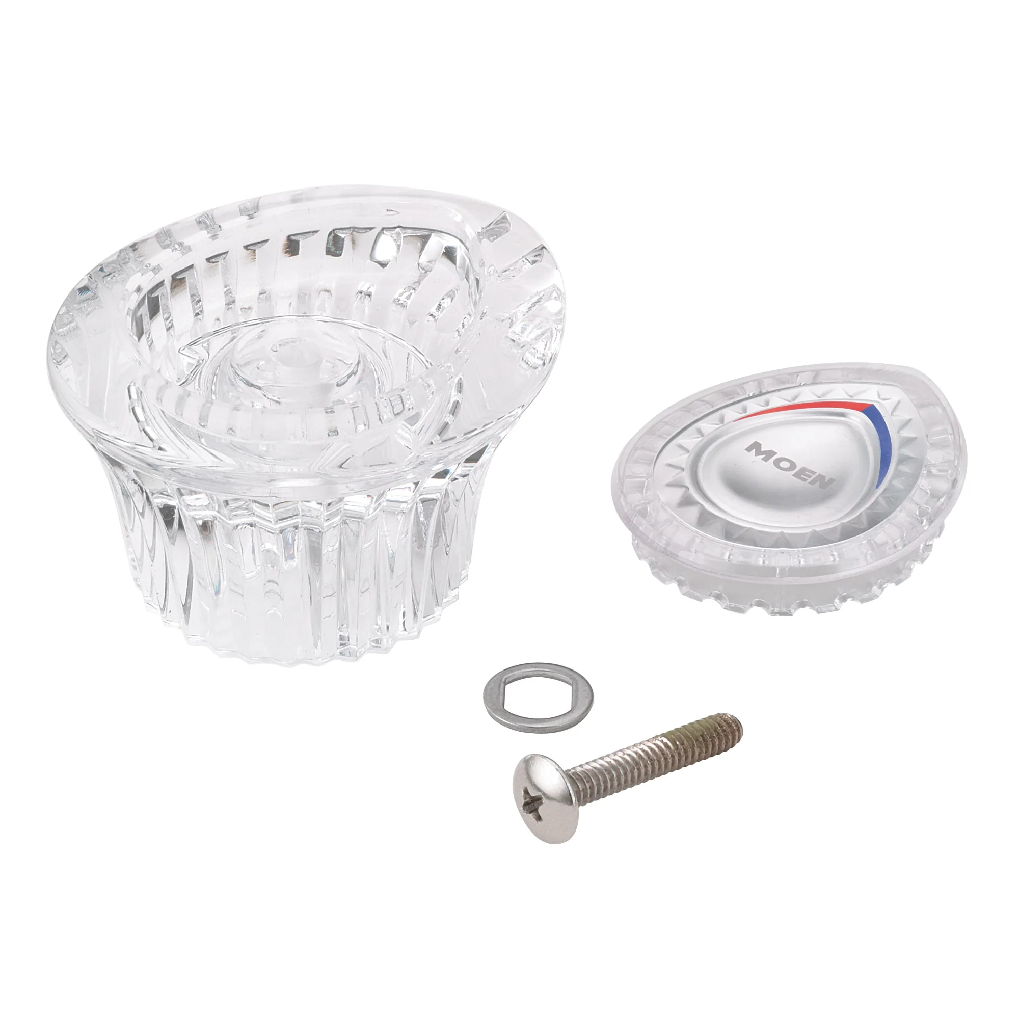 Moen Clear Knob Shower Handle – Chateau 1-Handle Compatible - Image 2