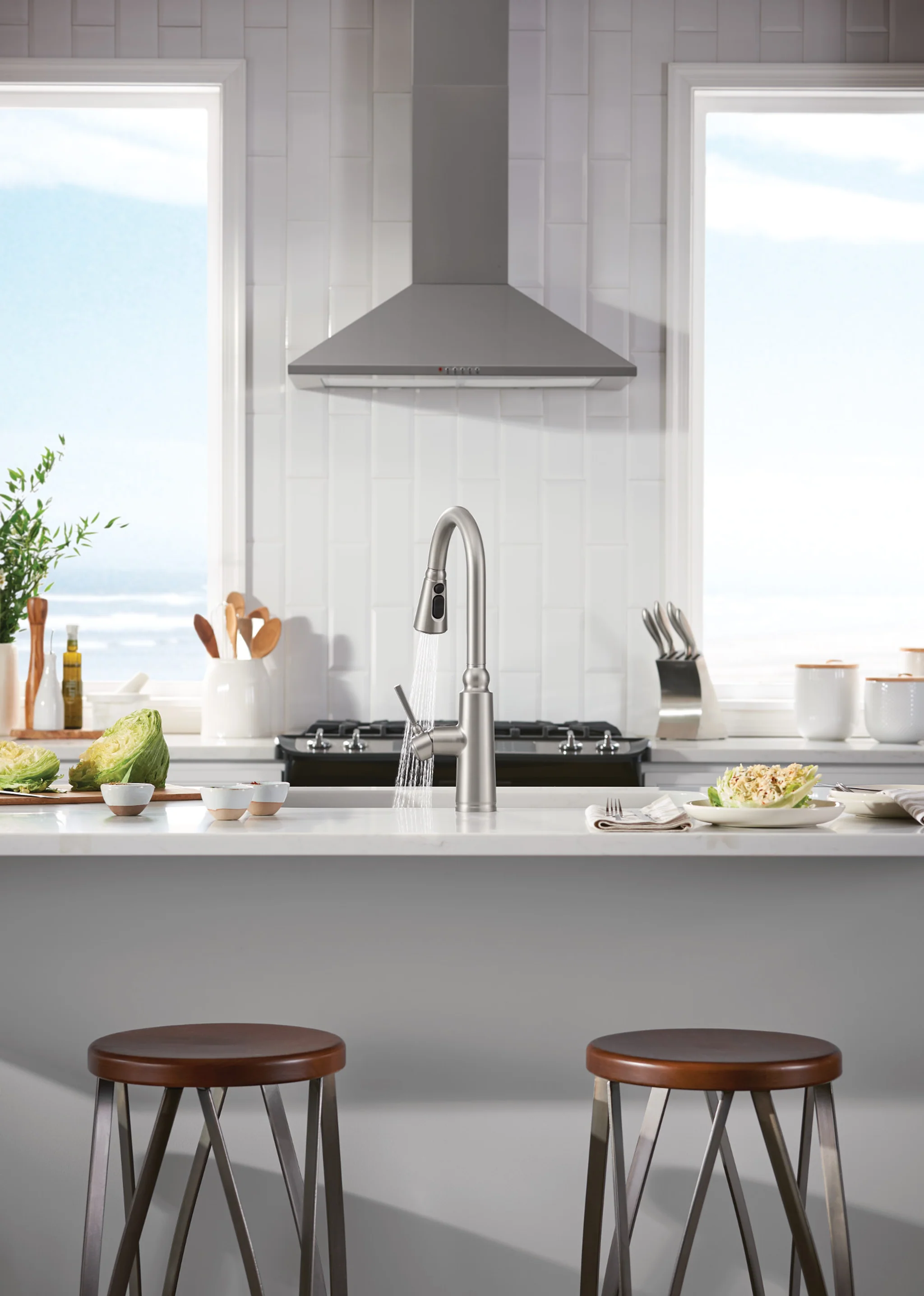Moen Coretta Single-Handle Pull-Down Sprayer Kitchen Faucet with Reflex and Power Boost, Spot Resist Stainless - Image 7