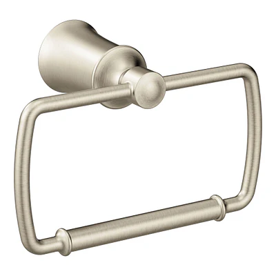 Moen Dartmoor Brushed Nickel Wall-Mount Towel Ring - Image 3
