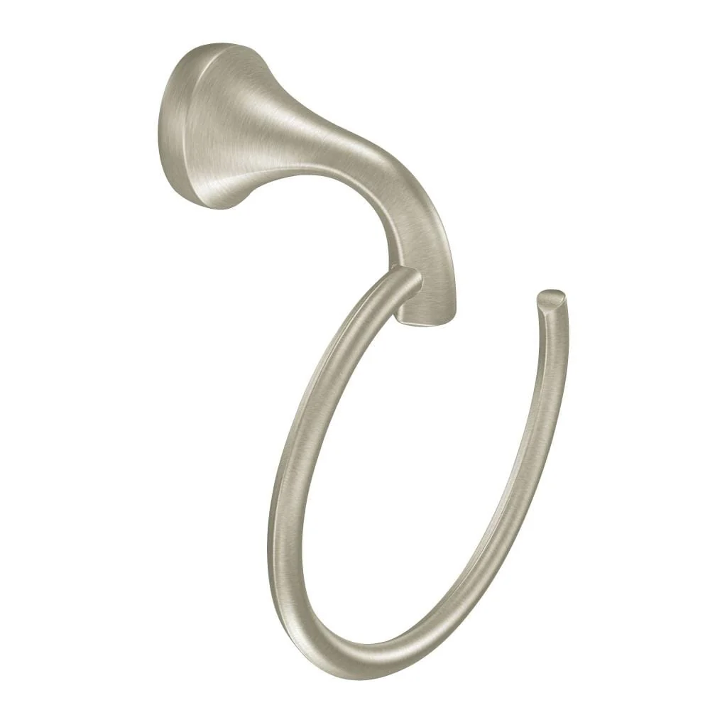 Moen Eva 3-Piece Decorative Bathroom Hardware Set, Brushed Nickel - Image 3