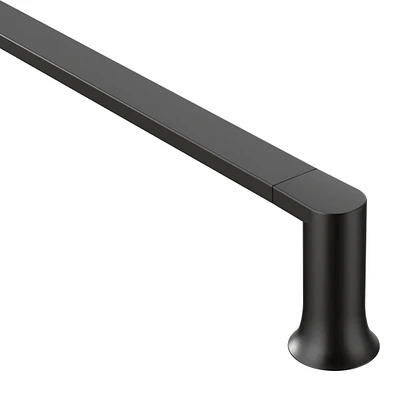 Moen Genta 18 in. Towel Bar in Matte Black - Image 2