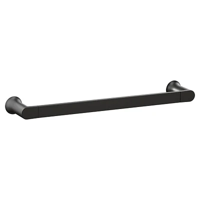 Moen Genta 18 in. Towel Bar in Matte Black - Image 4