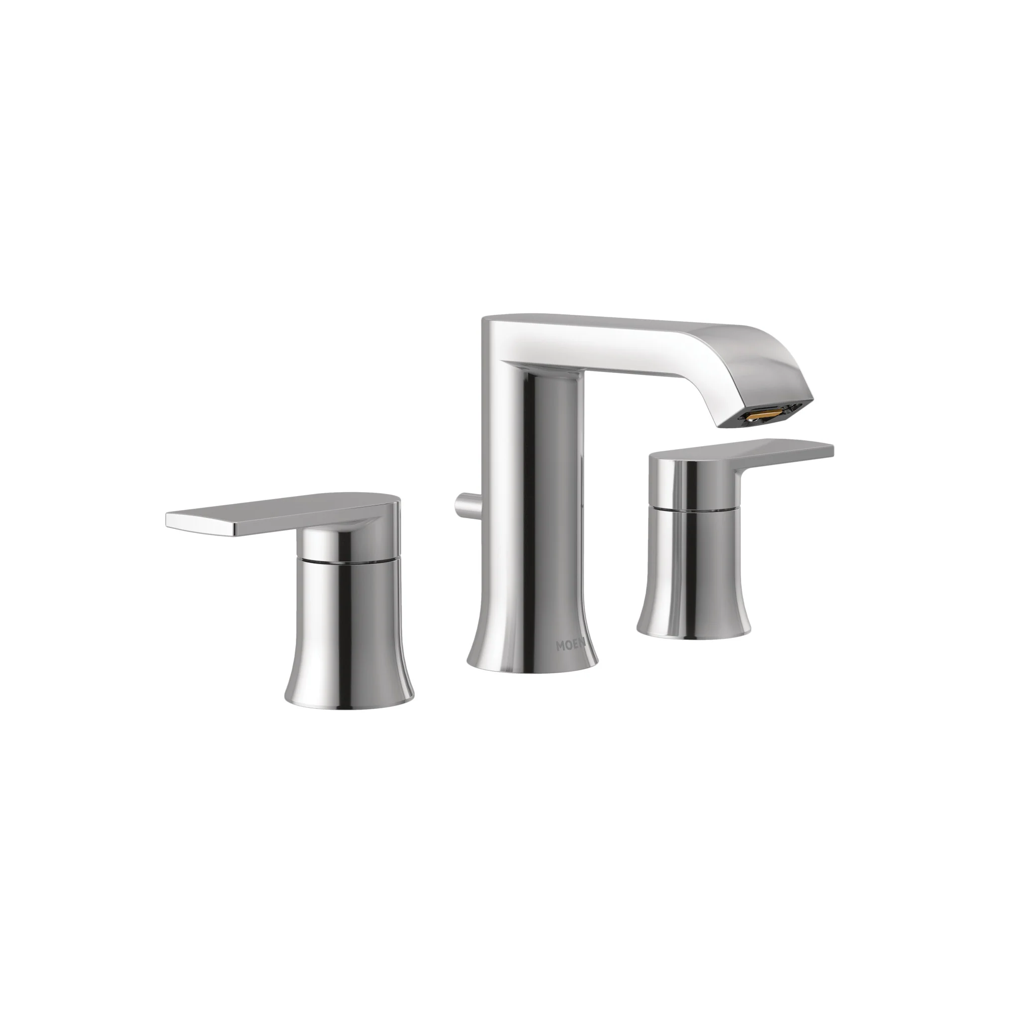 Moen Genta 8 in. Widespread 2‑Handle Bathroom Faucet in Spot Resist Brushed Nickel - Image 7