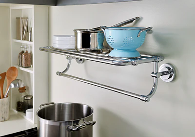 Moen Iso Chrome Wall Mount Towel Rack - Image 7