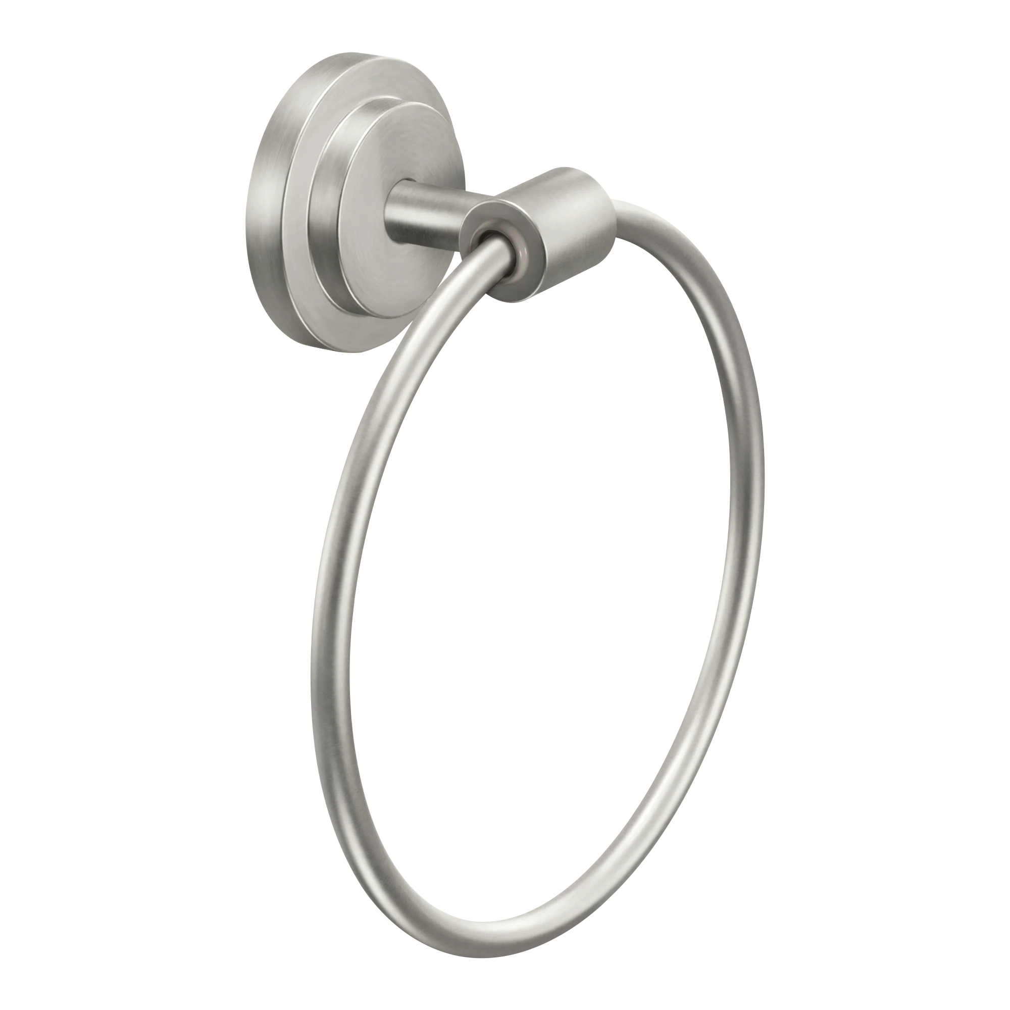 Moen Iso Spot Resist Brushed Nickel Wall Mount Towel Ring