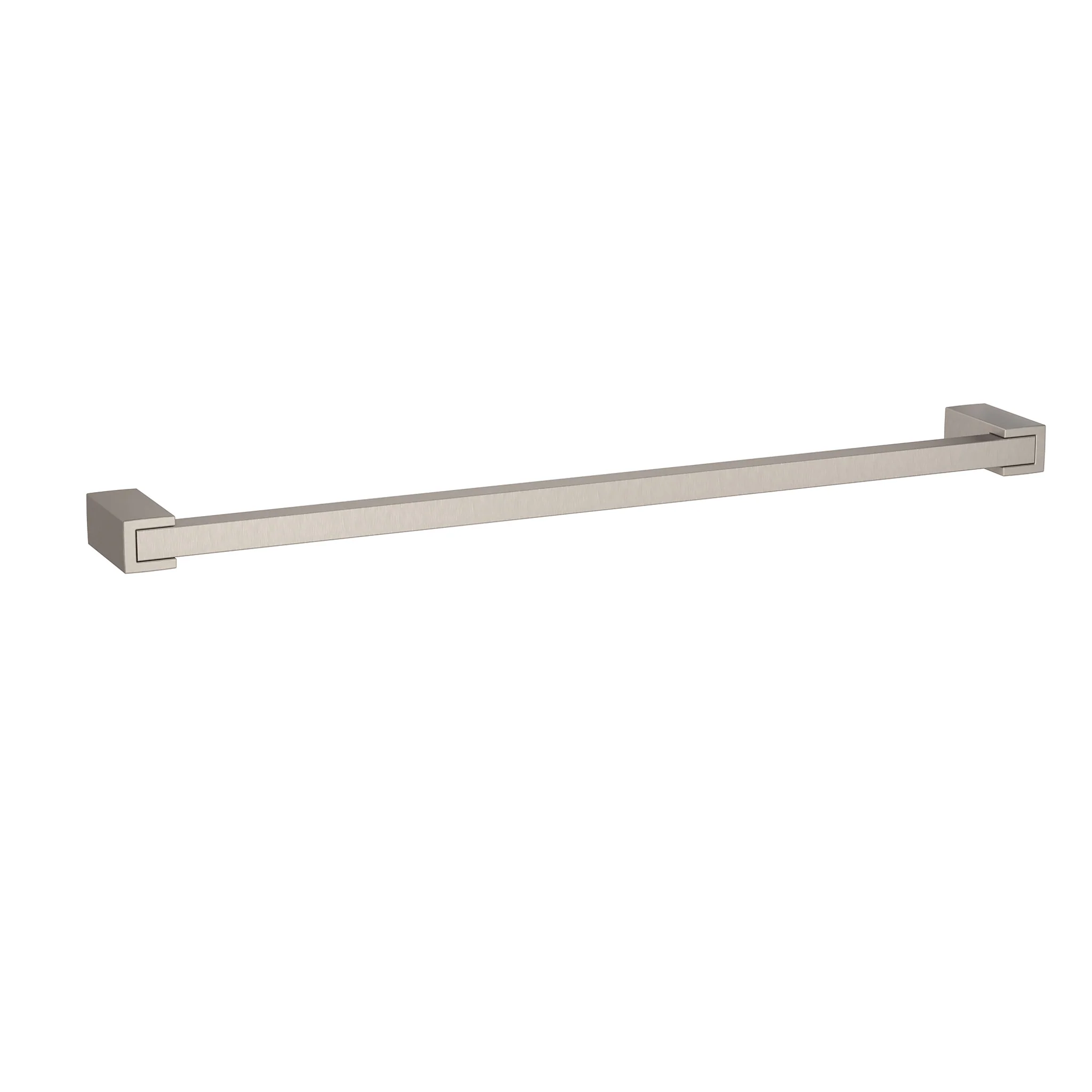 Moen Kyvos 24-in Brushed Nickel Wall Mount Single Towel Bar - Image 2