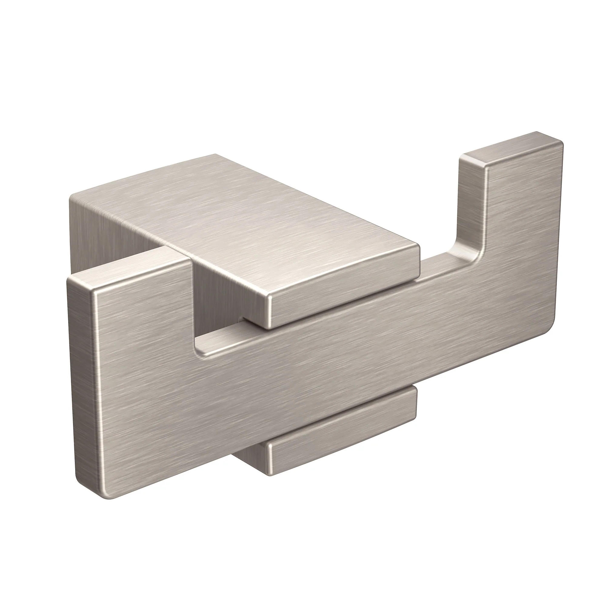 Moen Kyvos Double Robe Hook in Brushed Nickel