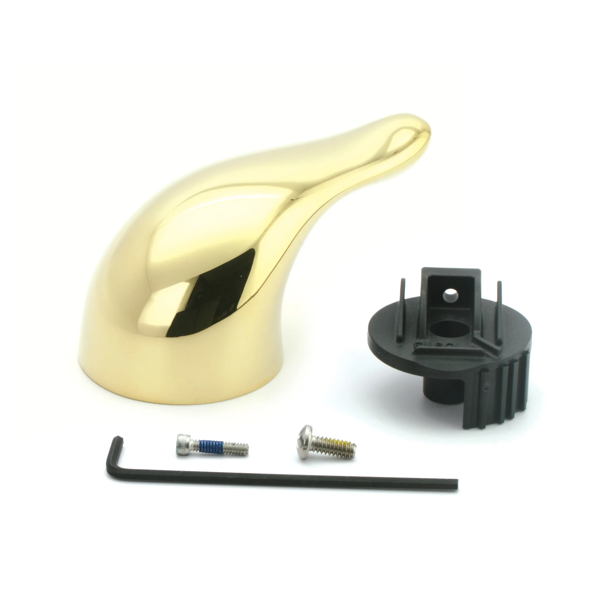 Moen Lever Shower Handle Kit, Model 100657 (Chrome, Polished Brass, Glacier, Brushed Chrome) - Image 3