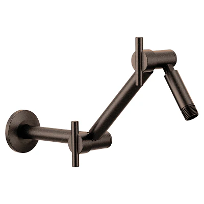 Moen Oil-Rubbed Bronze Adjustable Shower Arm, 16 in., 1/2 in. IPS - Image 2