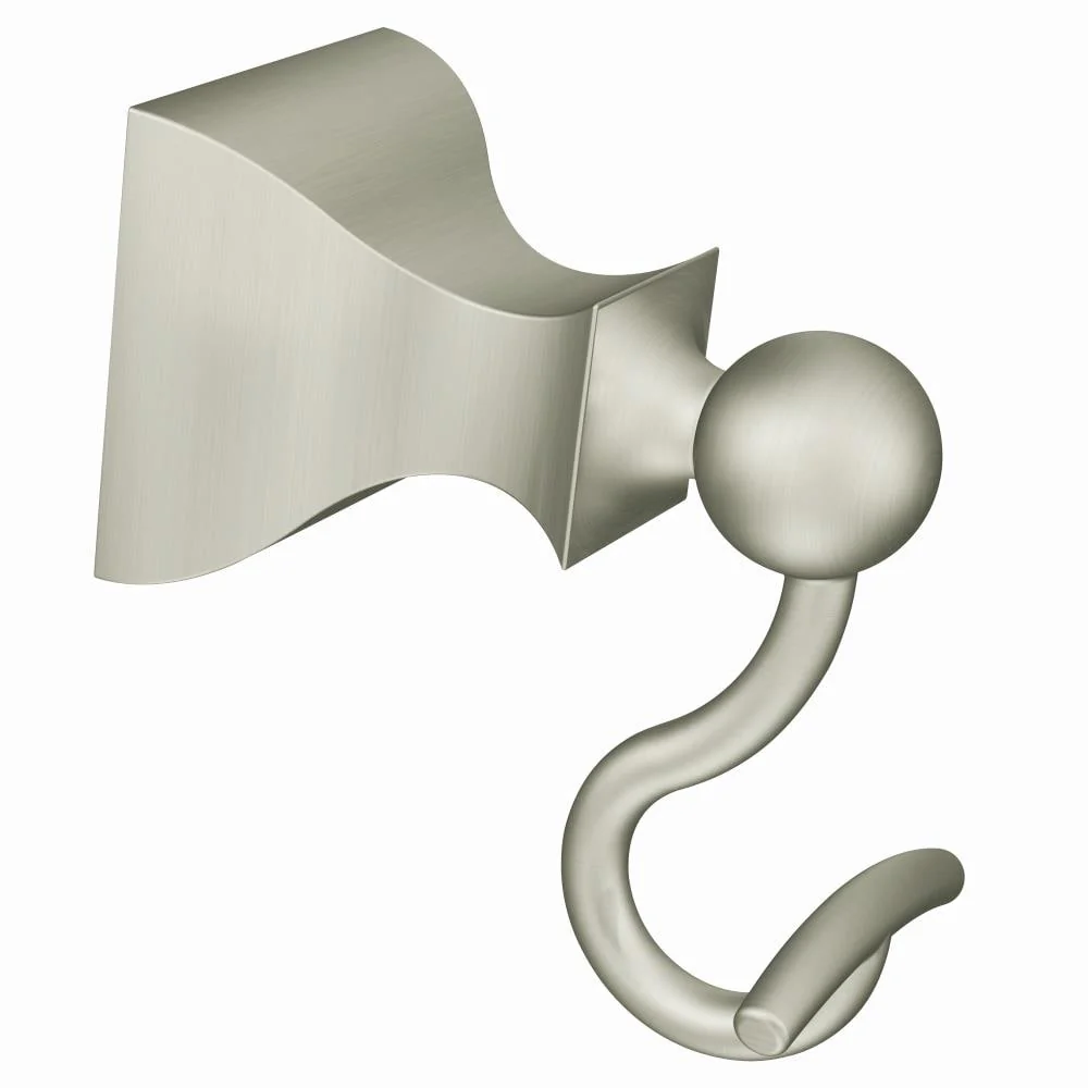 Moen Retreat Single Hook Spot Resist Brushed Nickel Towel Hook