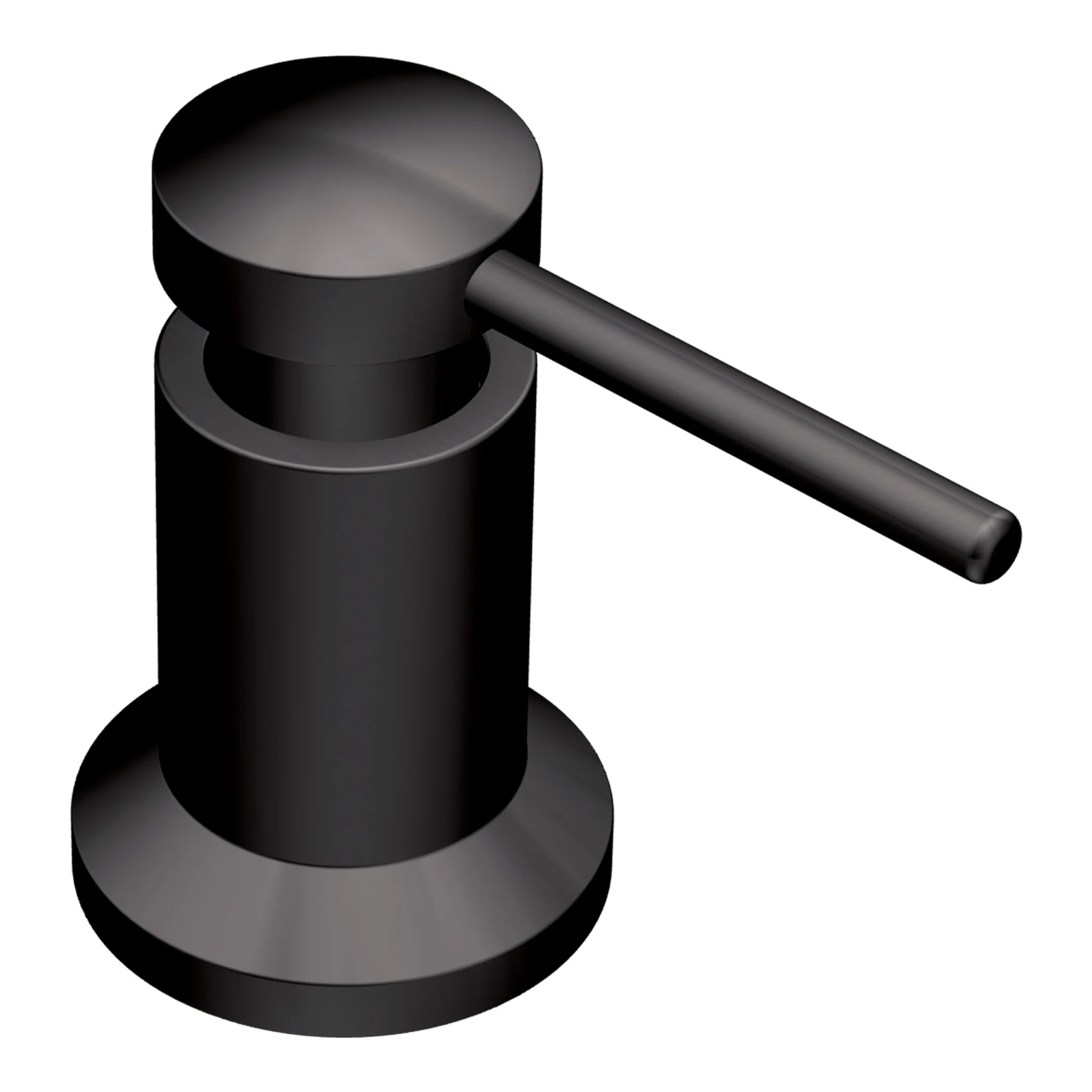 Moen Soap/Lotion Dispenser in Matte Black, 3.13 in Spout Height - Image 3
