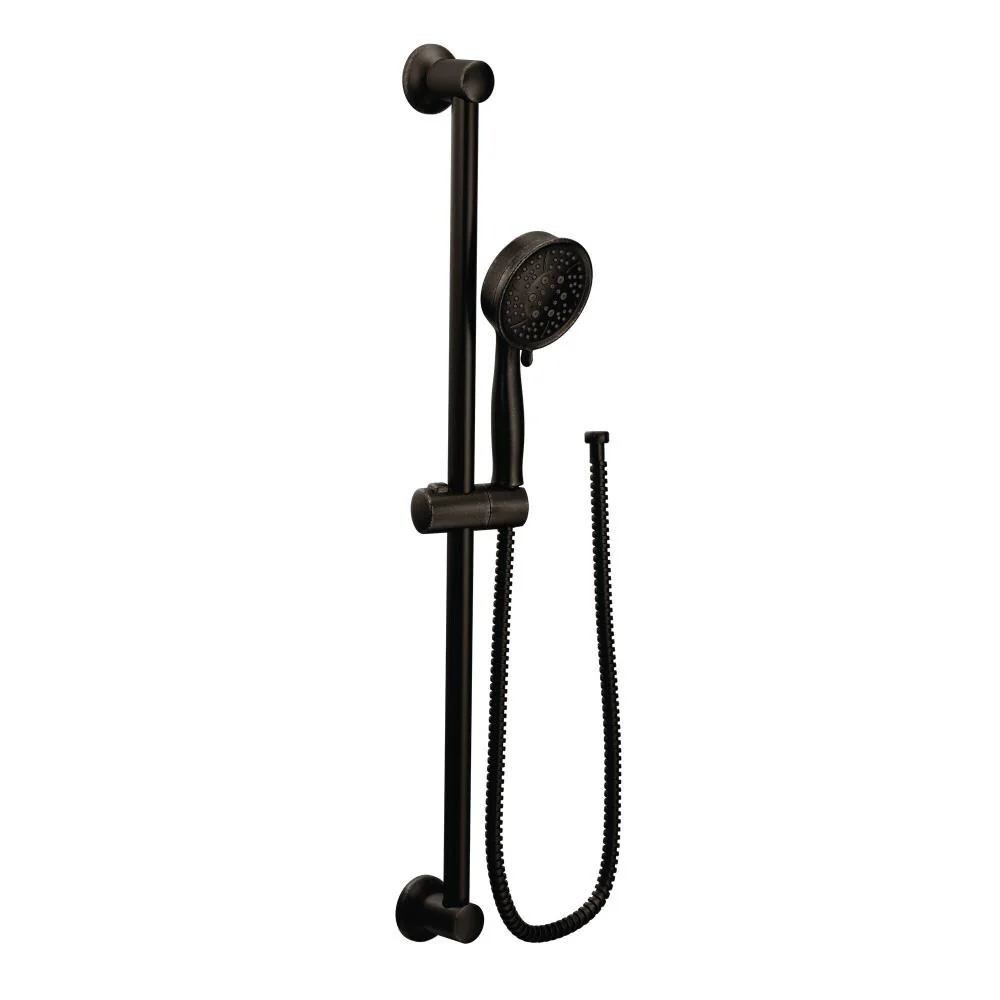 Moen Transitional Oil-Rubbed Bronze 2-Spray Shower Bar System (Valve Included) - Image 2