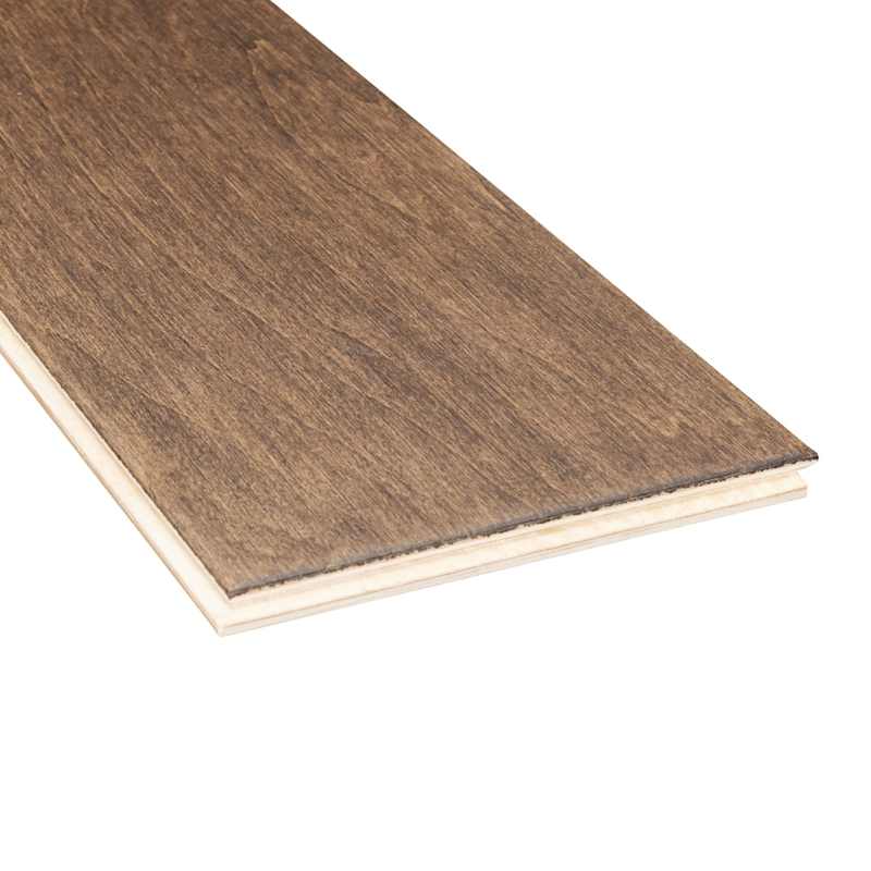 Mohawk Advance 5" Handscraped Engineered Maple Hardwood Flooring, 1/2" Thick, 7‑Ply – 26.25 Sq Ft per Carton (Hazelnut Maple) - Image 6