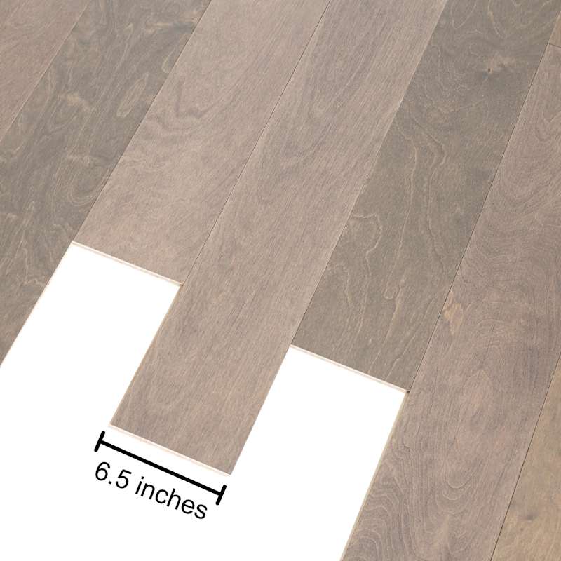 Mohawk Advance 6.5 in. Wire Brushed Engineered Yellow Birch Hardwood Flooring, 7‑Ply – 3/8 in. Thick – 26.15 Sq. Ft. per Carton (Butter Birch) - Image 4