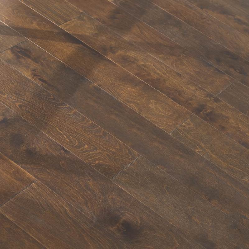 Mohawk Advance 6.5 in. Wire Brushed Engineered Yellow Birch Hardwood Flooring, 7‑Ply – 3/8 in. Thick – 26.15 Sq. Ft. per Carton (Butter Birch) - Image 7