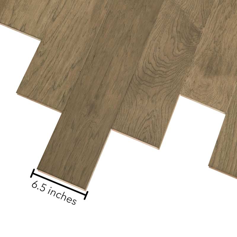 Mohawk Advance 6.5" Wide Handscraped Engineered Hickory Hardwood Flooring, 7‑Ply – 25.99 Sq Ft/Carton - Image 3