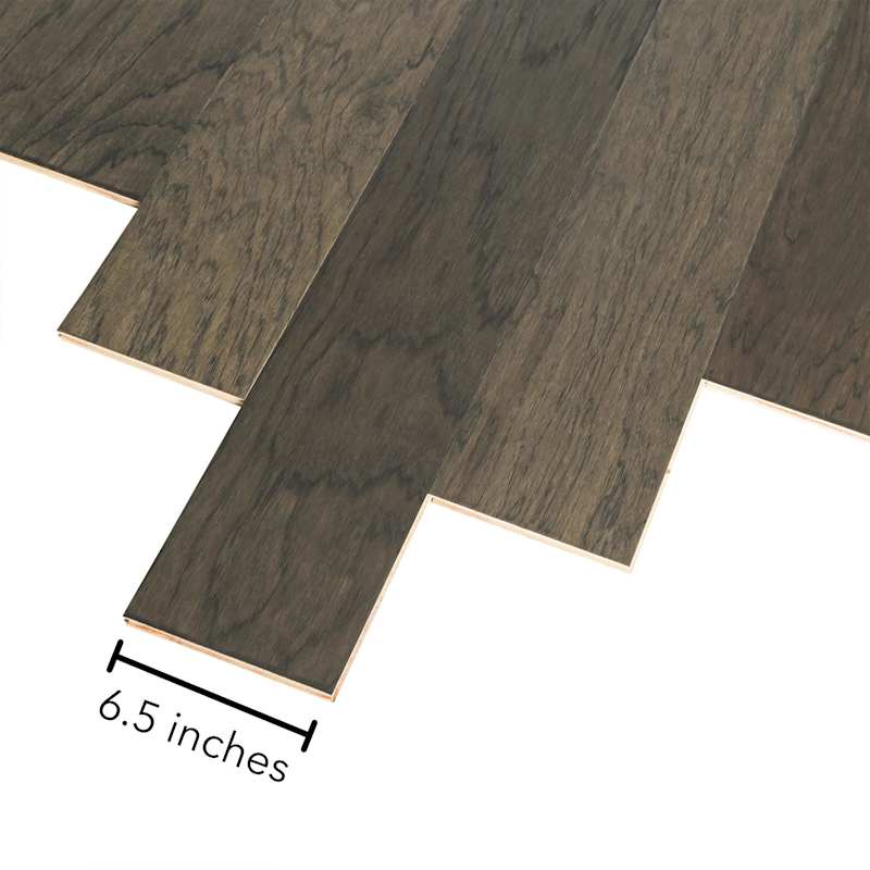 Mohawk Advance 6.5" Wide Handscraped Engineered Hickory Hardwood Flooring, 7‑Ply – 25.99 Sq Ft/Carton - Image 6
