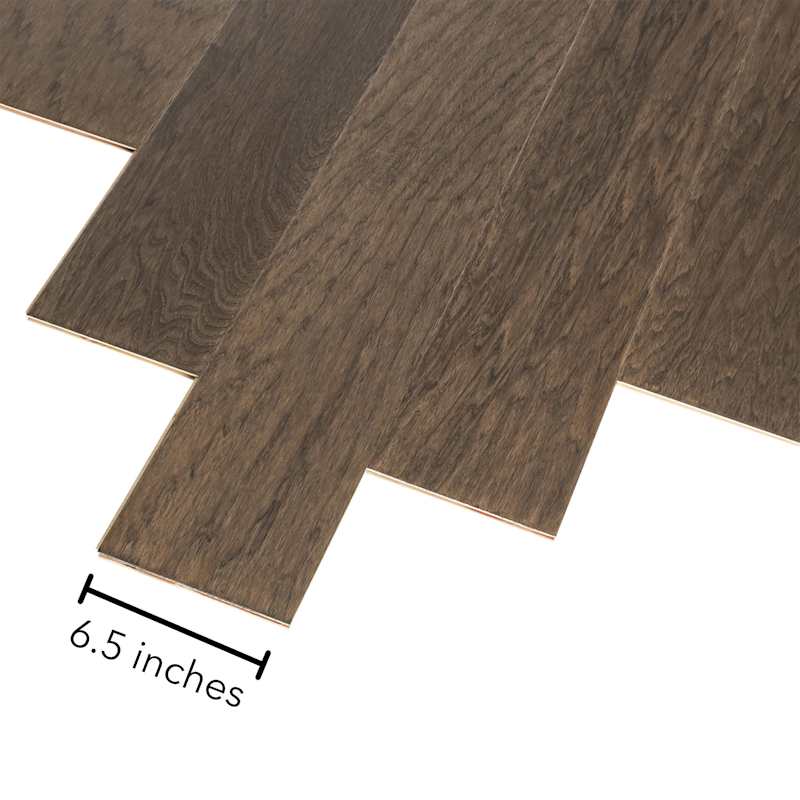 Mohawk Advance 6.5" Wide Handscraped Engineered Hickory Hardwood Flooring, 7‑Ply – 25.99 Sq Ft/Carton - Image 7