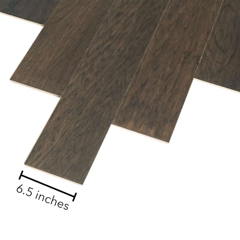 Mohawk Advance 6.5" Wide Handscraped Engineered Hickory Hardwood Flooring, 7‑Ply – 25.99 Sq Ft/Carton - Image 8