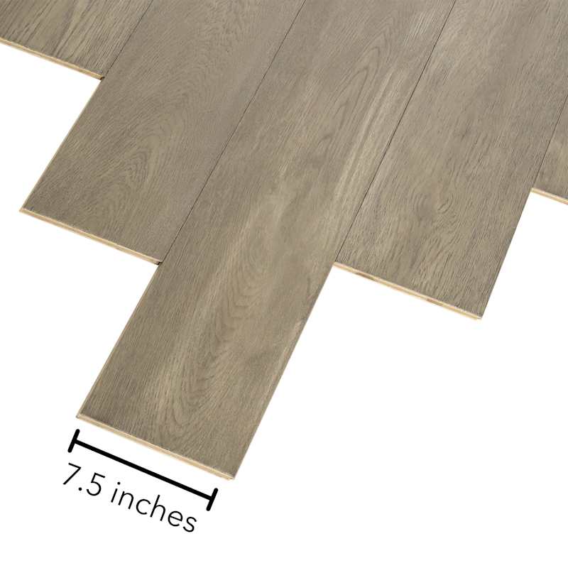 Mohawk Elite 7.5" Wire Brushed Engineered European White Oak Flooring, 3/8" Thick, 7‑Ply – Sold by Carton (27.41 SF/Carton) - Image 6