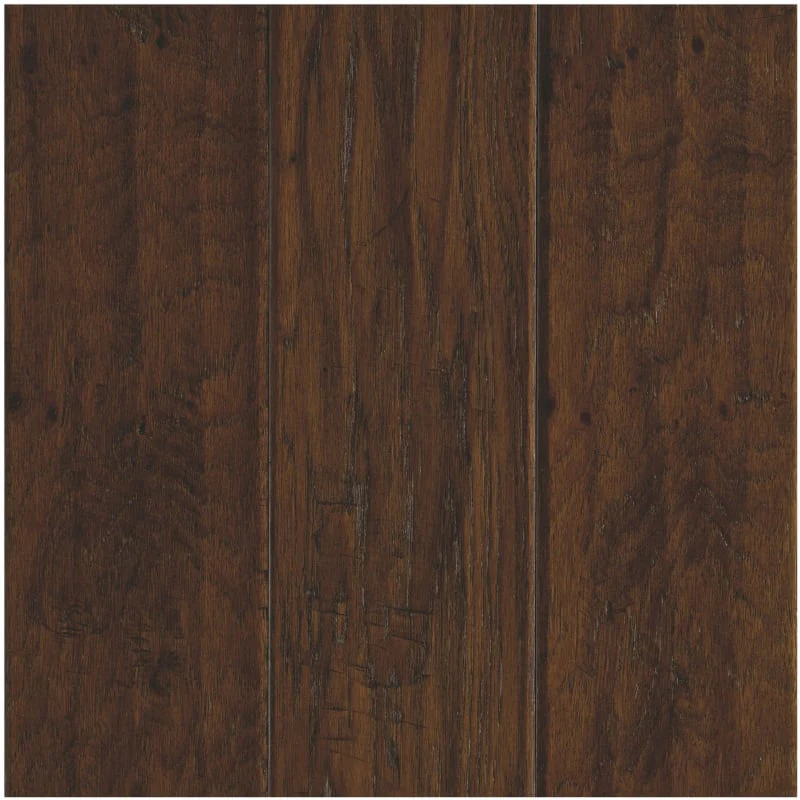 Mohawk Industries 5 in. Wide Engineered Hardwood Flooring, Handscraped Hickory Look – 23 sq ft/Carton