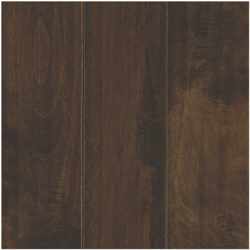 Mohawk Industries Wimbley Birch 5" Handscraped Engineered Birch Hardwood Flooring – 23 sq. ft. per Carton (Tobacco Birch)