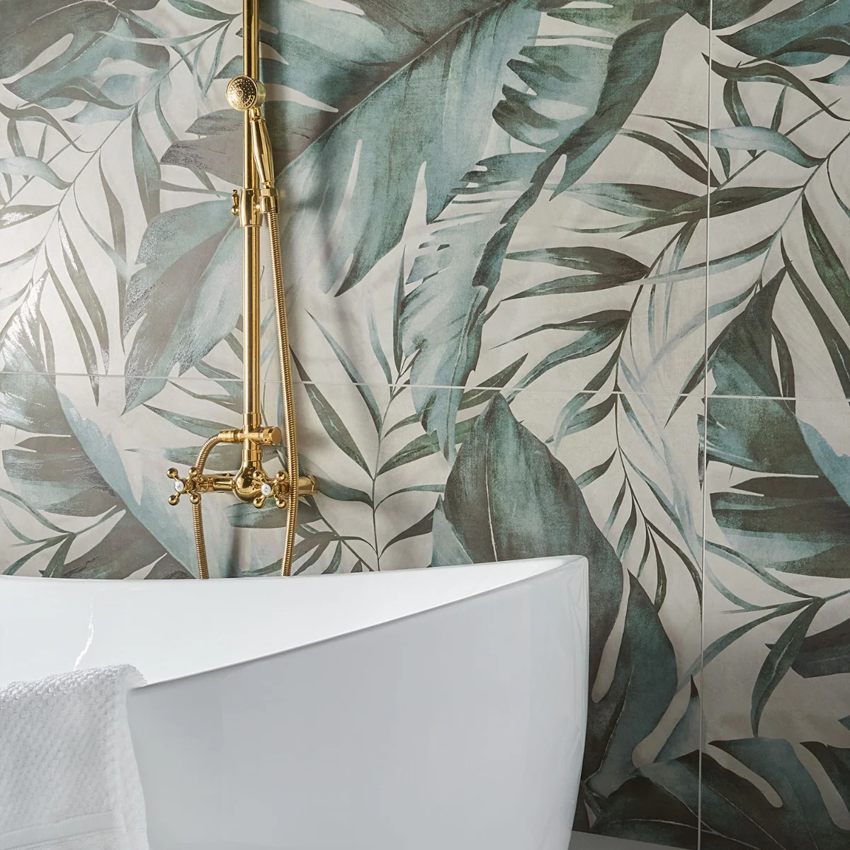Monet Savage Green 24x48 Matte Porcelain Tile - Lux Tile - Image 2