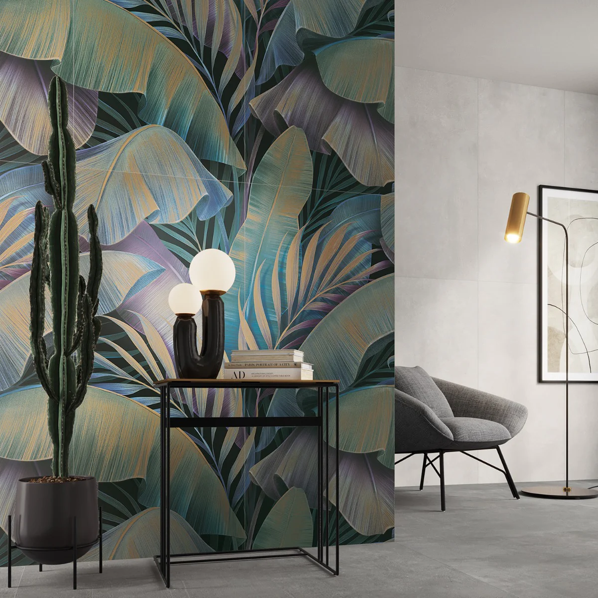 Monet Temptation Multicolor 24x48 Matte Porcelain Wall Tile - Image 9