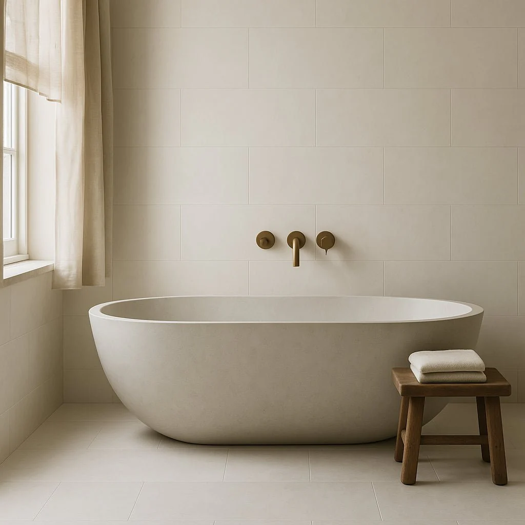 Montalcino Hera Linen Matte Porcelain Tile - 15 x 30, Stone Look, Durable and Waterproof - Image 4