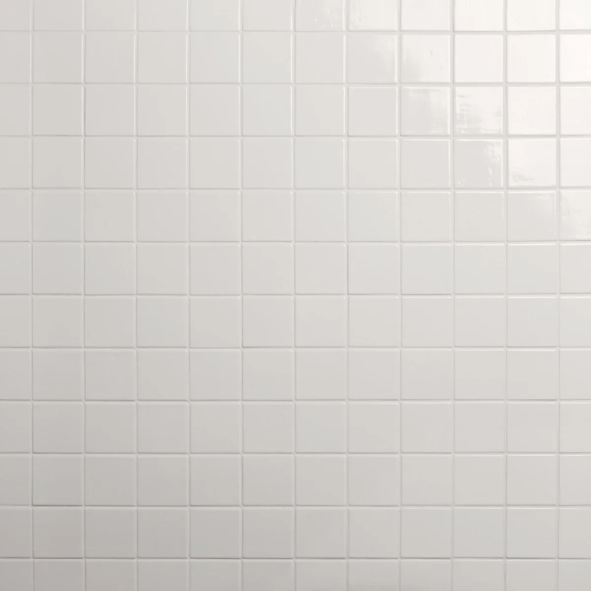 Morocco Blanco White 4x4 Glossy Porcelain Tile - Lux Tile - Image 3
