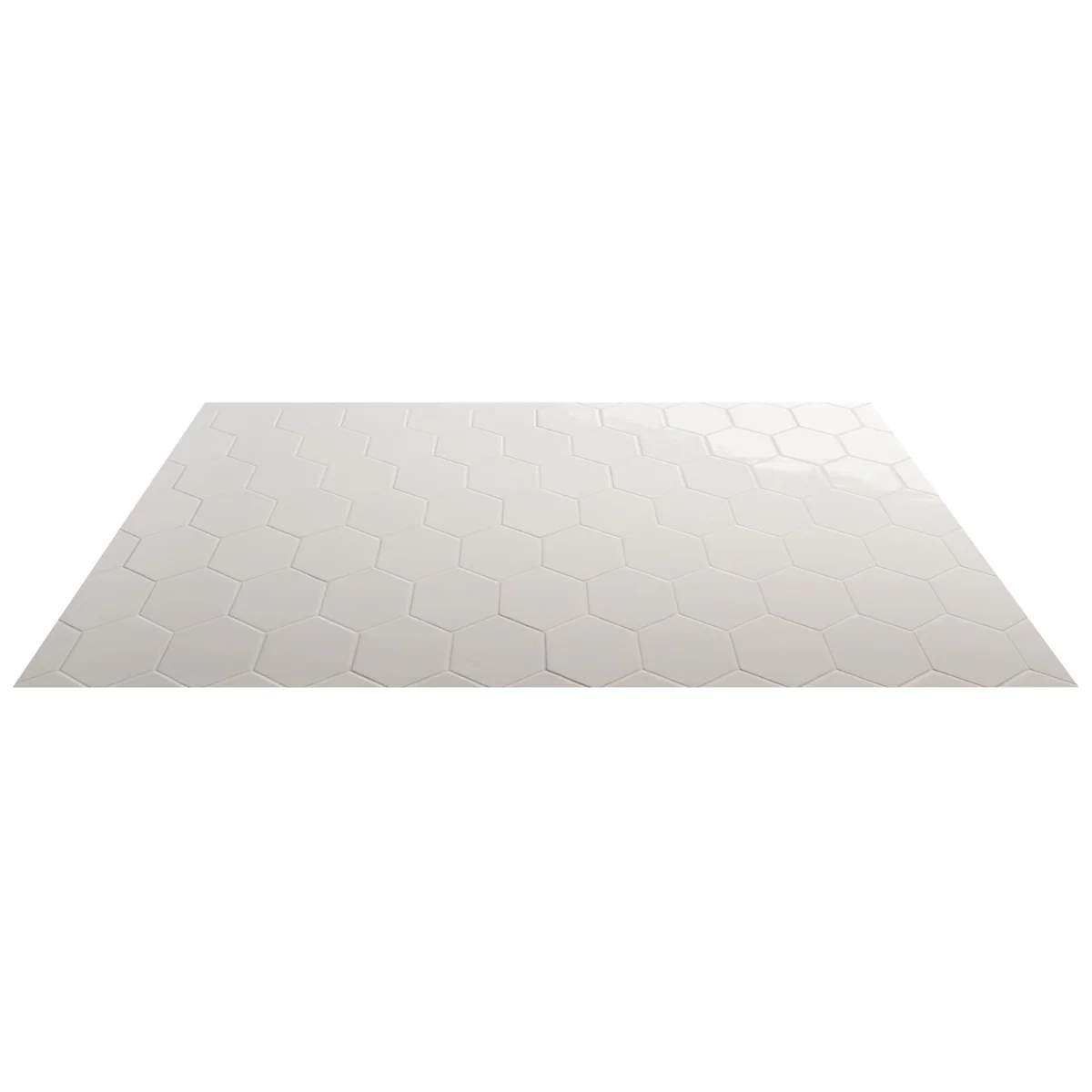 Morocco Blanco White 4x8 Picket Glossy Porcelain Tile by Lux Tile - Image 7