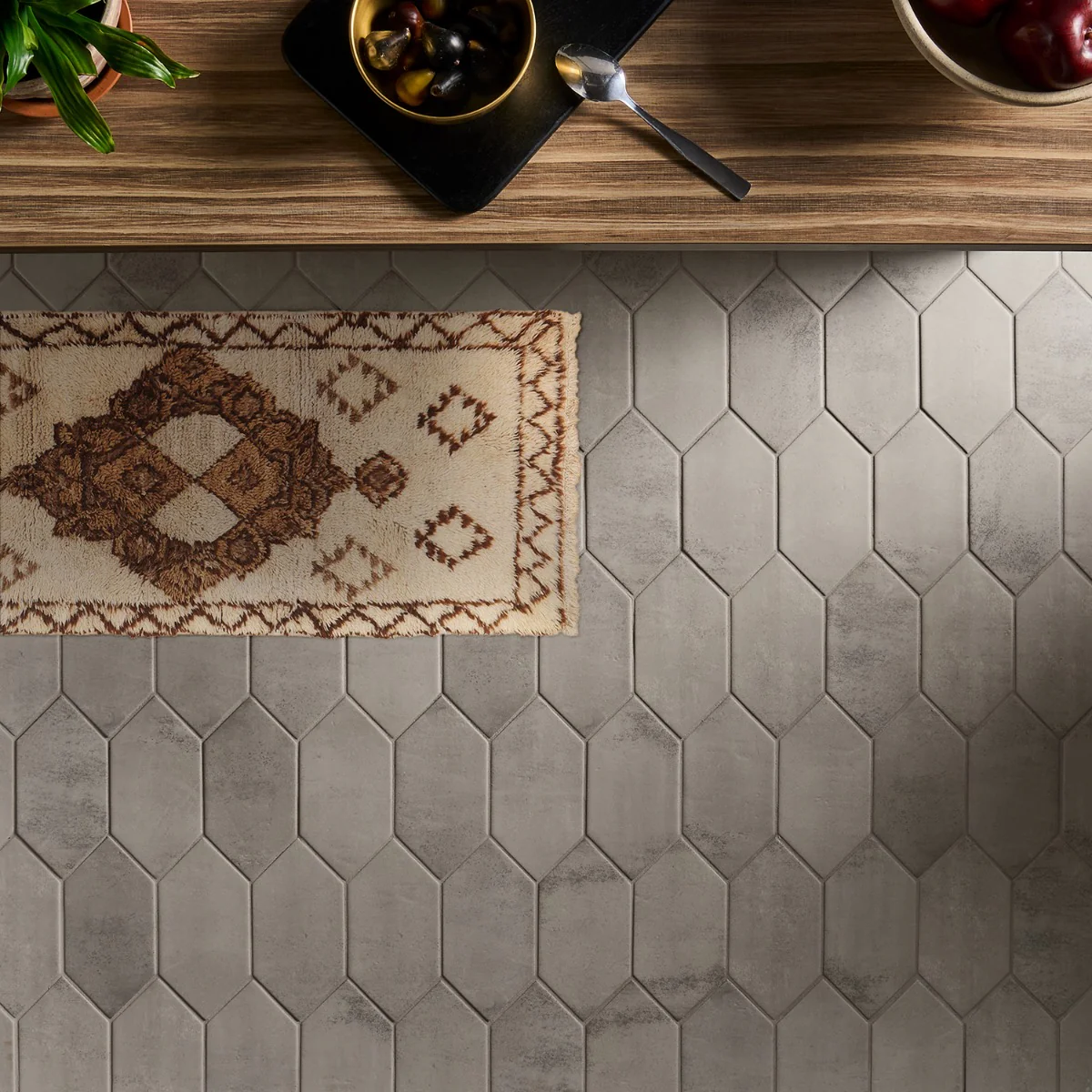 Morocco Dove Gray 4x8 Picket Matte Porcelain Tile - Lux Tile - Image 2