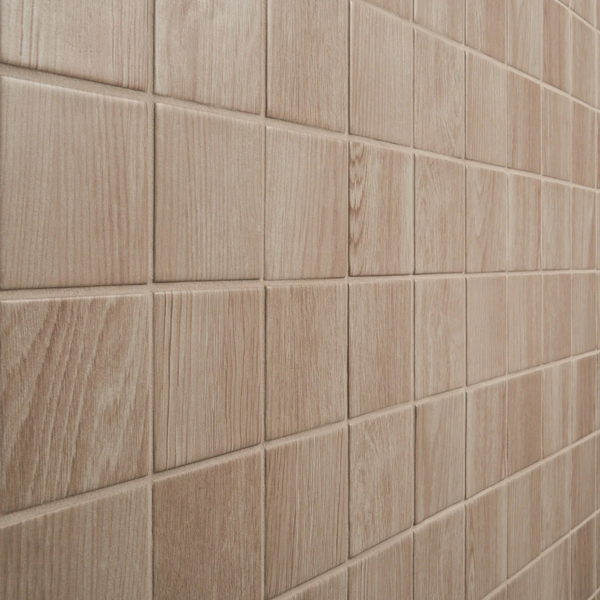 Morocco Oak Beige 4x4 Matte Porcelain Tile - Durable Wood-Look Design - Image 4