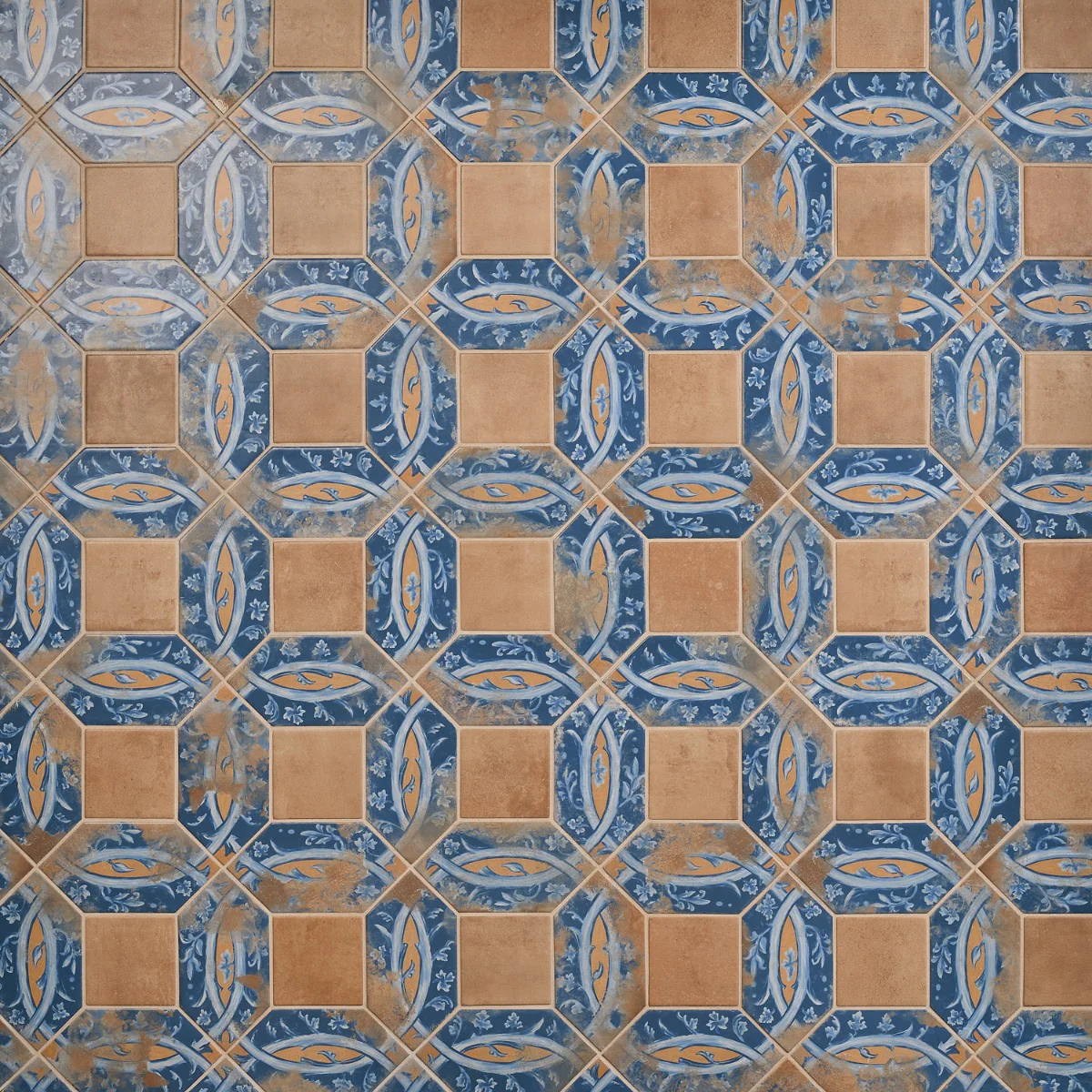 Morocco Medina Multicolor 4x8 Picket and Terracotta 4x4 Square Matte Porcelain Tile - Image 4