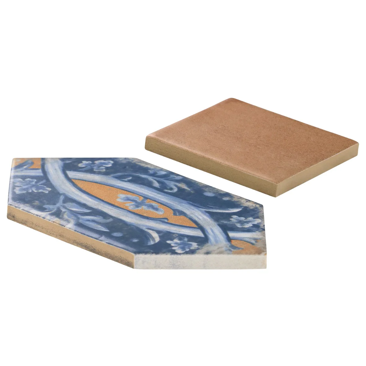 Morocco Medina Multicolor 4x8 Picket and Terracotta 4x4 Square Matte Porcelain Tile - Image 7