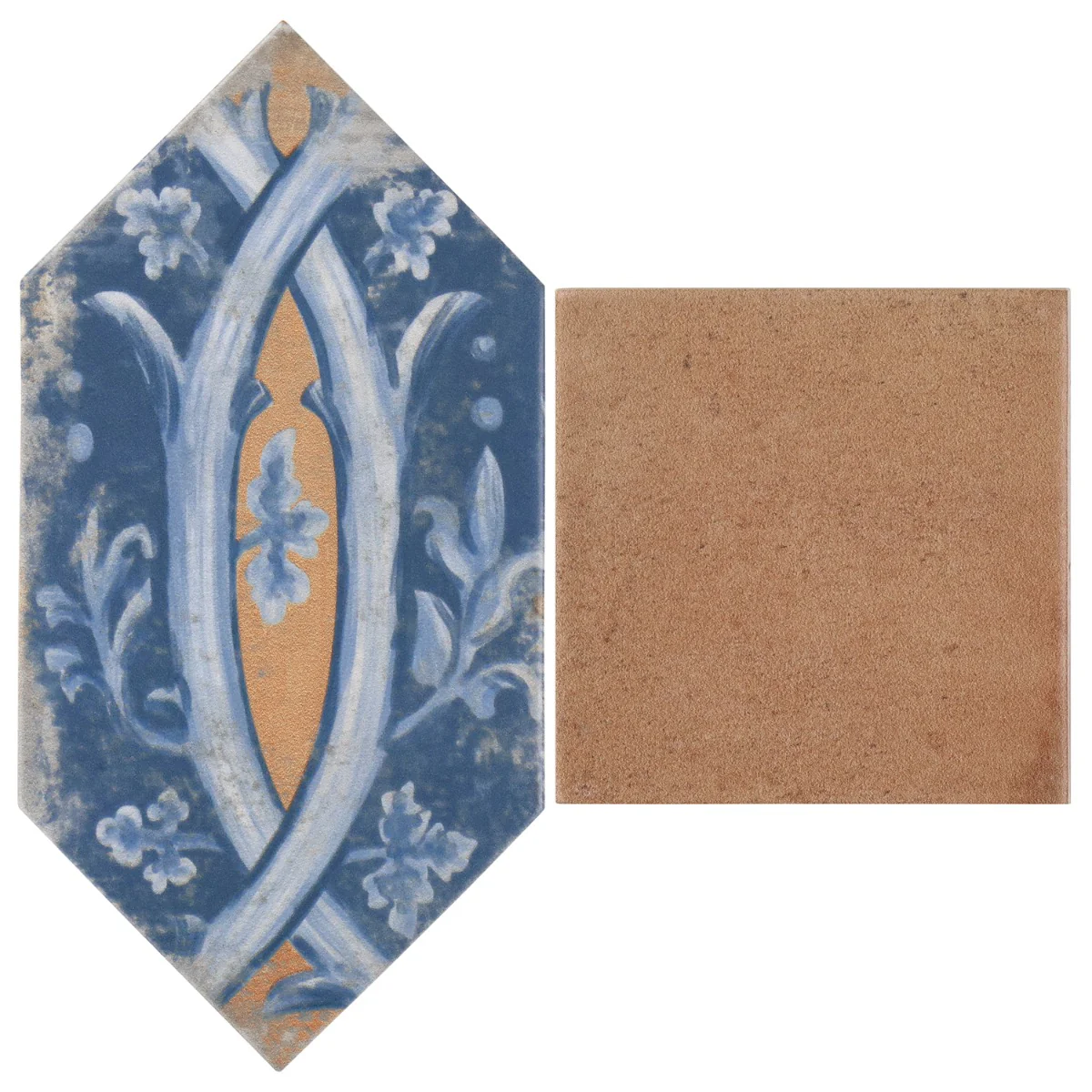 Morocco Medina Multicolor 4x8 Picket and Terracotta 4x4 Square Matte Porcelain Tile - Image 8
