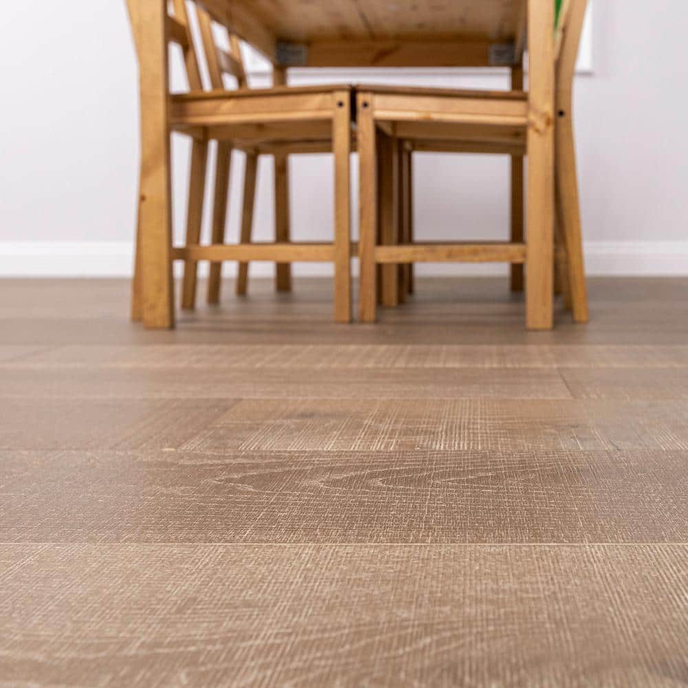 MS International Laderra 9.5" Eastern Elm Wirebrushed White Oak 5/8 in. x 9-1/2 in. Engineered Hardwood Flooring (34.10 sq.ft./ctn) - Image 6