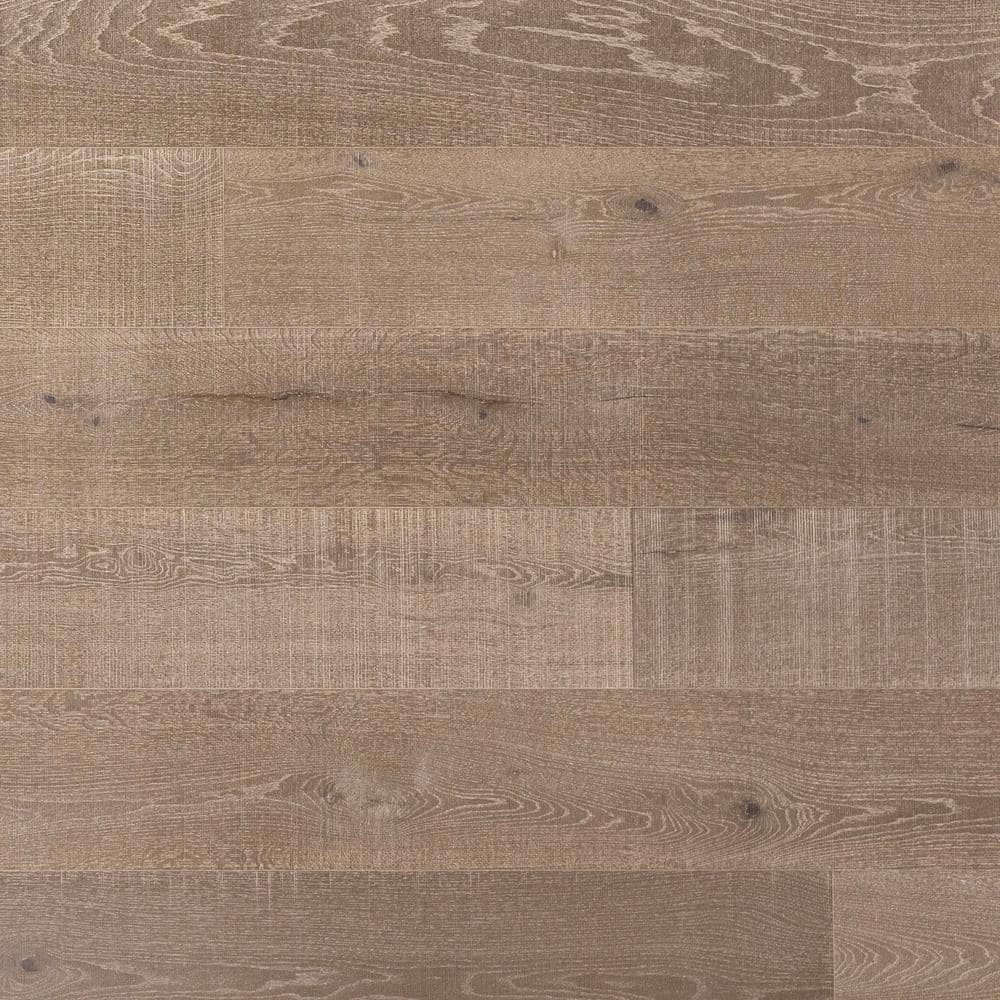 MS International Laderra 9.5" Eastern Elm Wirebrushed White Oak 5/8 in. x 9-1/2 in. Engineered Hardwood Flooring (34.10 sq.ft./ctn) - Image 8