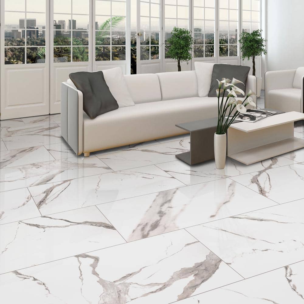MSI Ader Tegal 24 in. x 48 in. Polished Porcelain Floor and Wall Tile (16 sq. ft./Case) - Image 2
