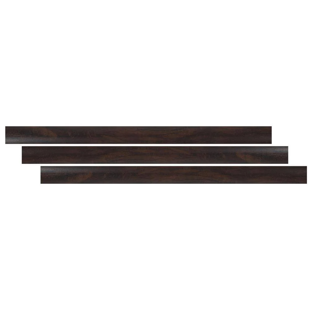 MSI Aged Walnut 0.75 in. T x 2.75 in. W x 94 in. L Luxury Vinyl Flush Stair Nose Molding - Image 4