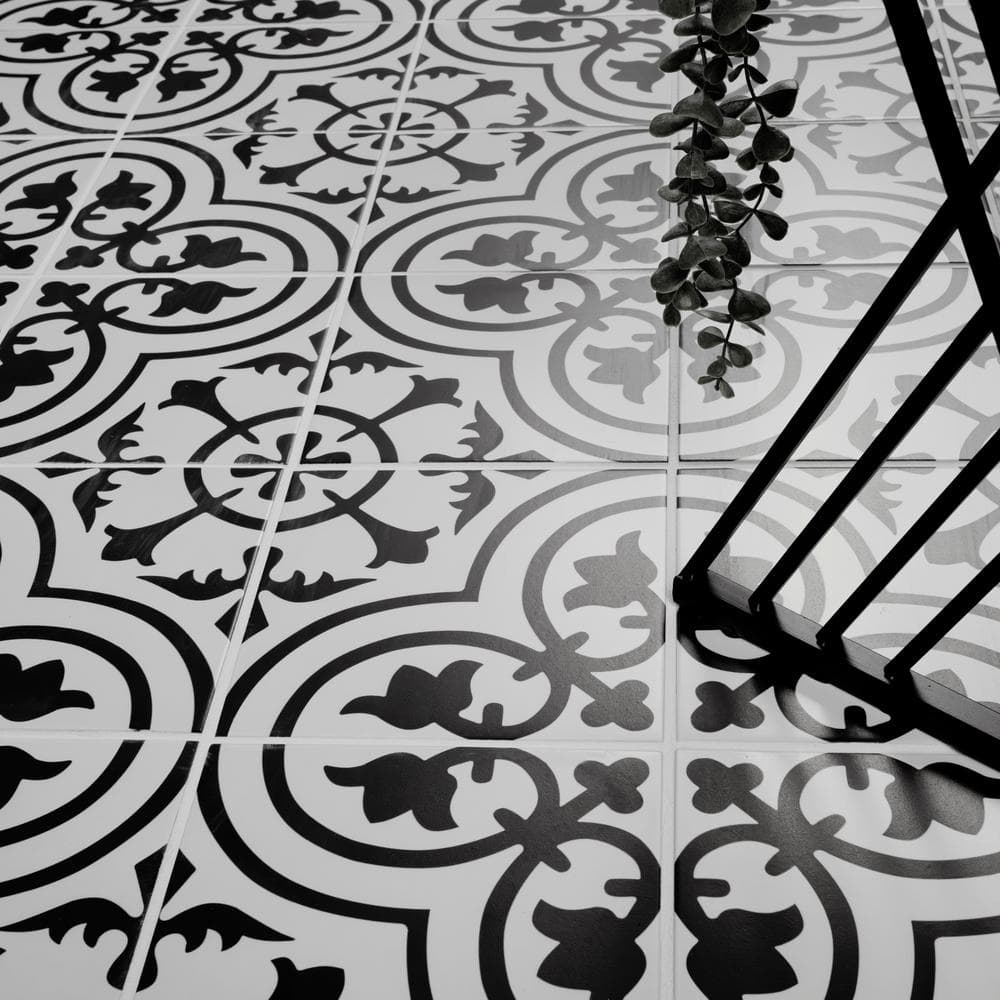 MSI Amantus 8 in. x 8 in. Encaustic Matte Porcelain Floor and Wall Tile (5.16 sq. ft./Case) - Image 7