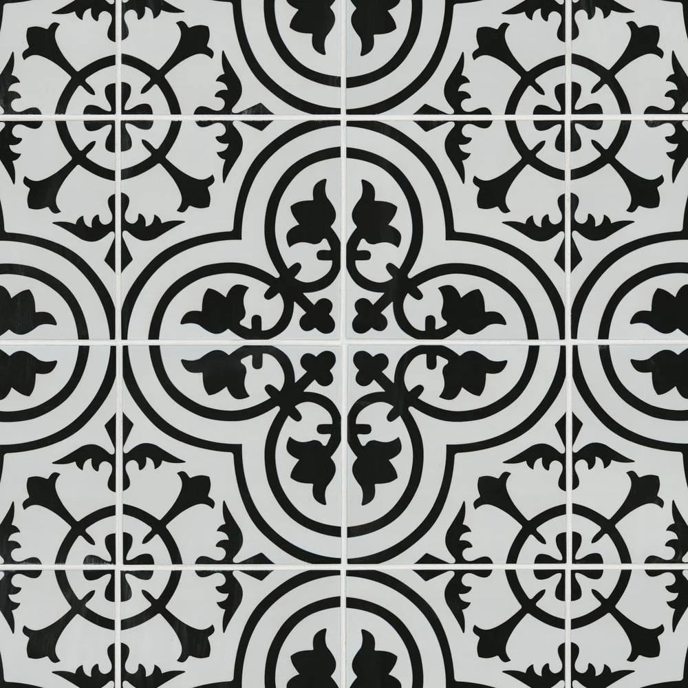 MSI Amantus 8 in. x 8 in. Encaustic Matte Porcelain Floor and Wall Tile (5.33 sq. ft./Case)