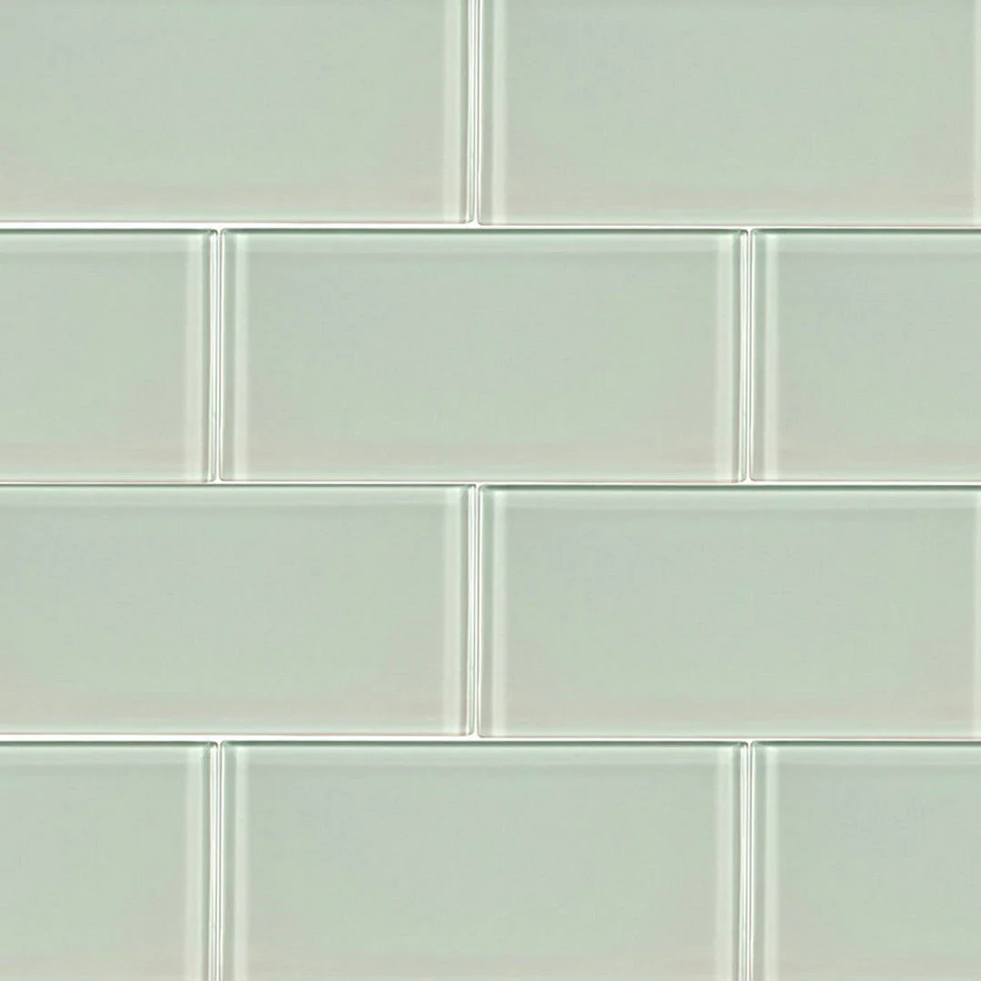 MSI Arctic Ice 3 in. x 6 in. Glossy Glass White Subway Tile (1 sq. ft. / case) - Image 2
