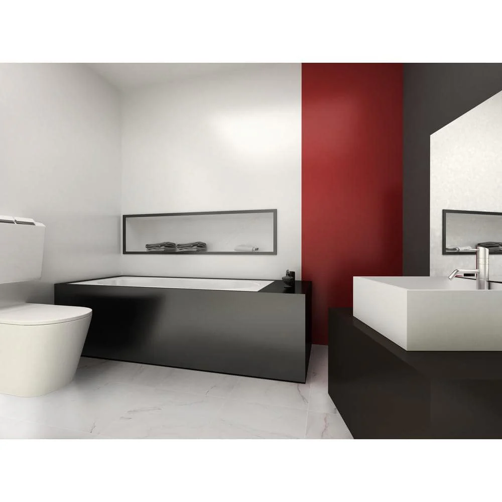 MSI Aspen Gris 18 in. x 18 in. Matte Ceramic Floor and Wall Tile (20.25 sq. ft./Case) - Image 2
