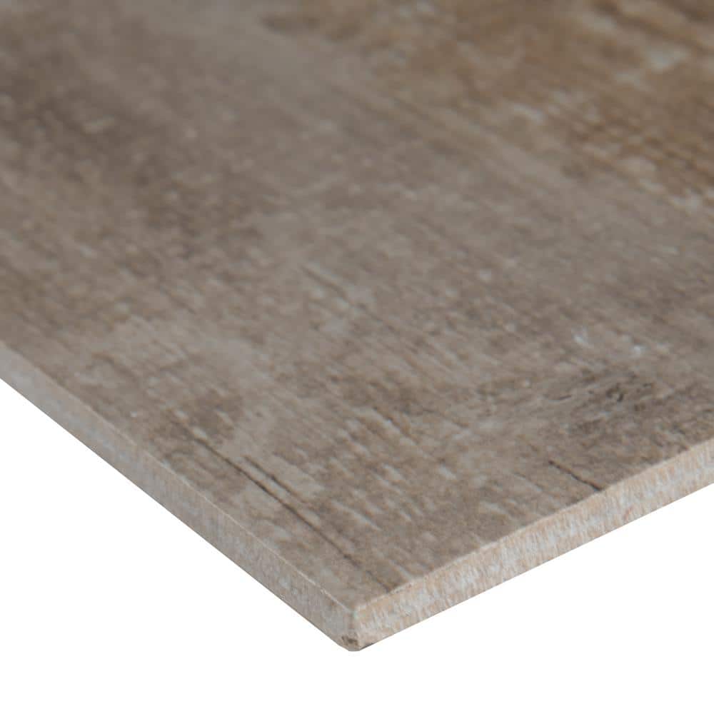 MSI Barnwood Cognac 8 in. x 36 in. Matte Porcelain Floor and Wall Tile, 20 Cases (280 sq. ft./Pallet) - Image 6