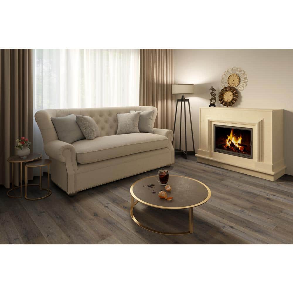 MSI Benson Hickory 7.13 in. W x 48.03 in. L Rigid Core Luxury Vinyl Click Lock Plank Flooring (23.77 sq. ft./Case) - Image 2