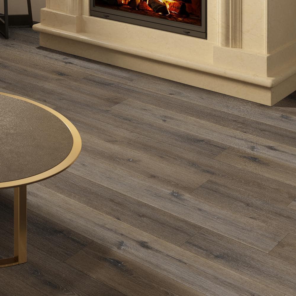 MSI Benson Hickory 7.13 in. W x 48.03 in. L Rigid Core Luxury Vinyl Click Lock Plank Flooring (23.77 sq. ft./Case) - Image 4