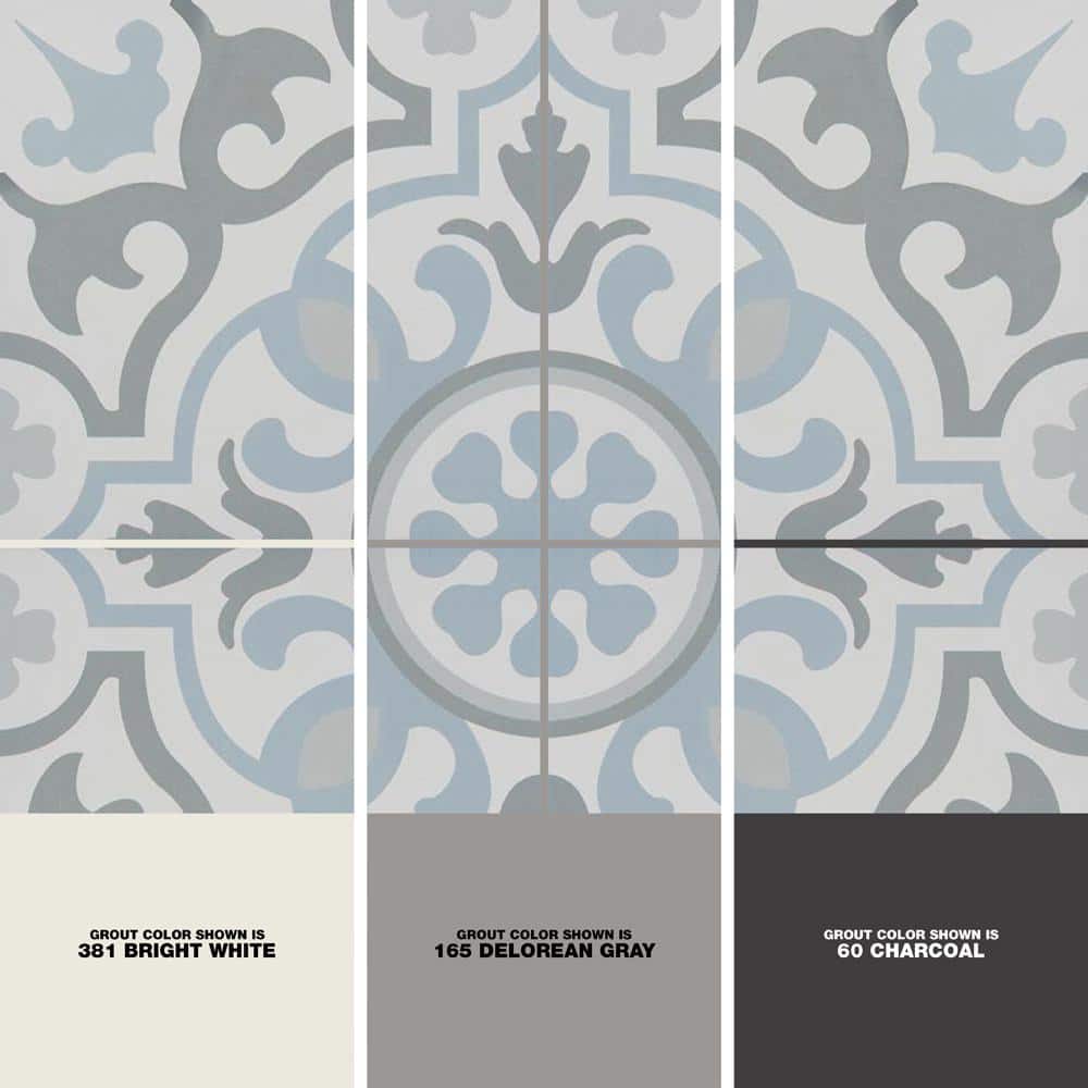MSI Blume Encaustic 8 in. x 8 in. Matte Porcelain Floor and Wall Tile (5.33 sq. ft. / case) - Image 4