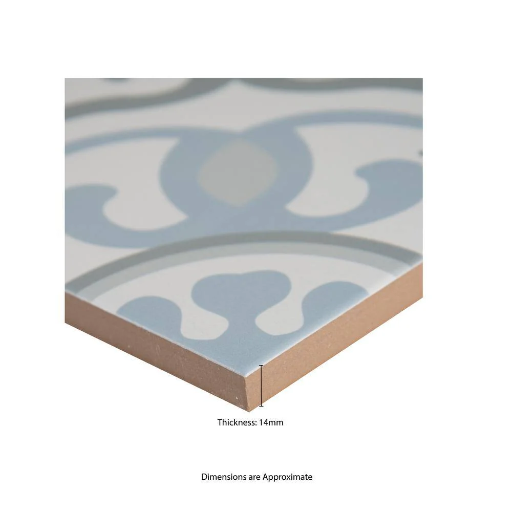MSI Blume Encaustic 8 in. x 8 in. Matte Porcelain Floor and Wall Tile (5.33 sq. ft. / case) - Image 7