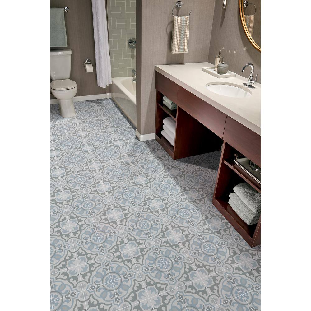 MSI Blume Encaustic 8 in. x 8 in. Matte Porcelain Floor and Wall Tile (5.33 sq. ft. per case) - Image 3